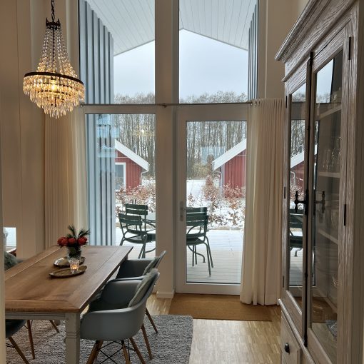 Blick auf die Terrasse